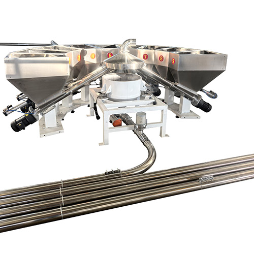 PVC SPC WPC Automatic batching and mixing system