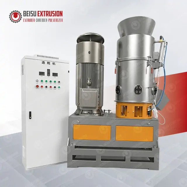 GHL-300/500/800 Plastic Waste Recycle PE/PP Film Bag Agglomerator