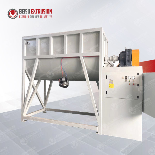 BS-1000/2000/3000 Horizontal plastic ribbon blender mixing machine for Bio/polymer materials/chemical