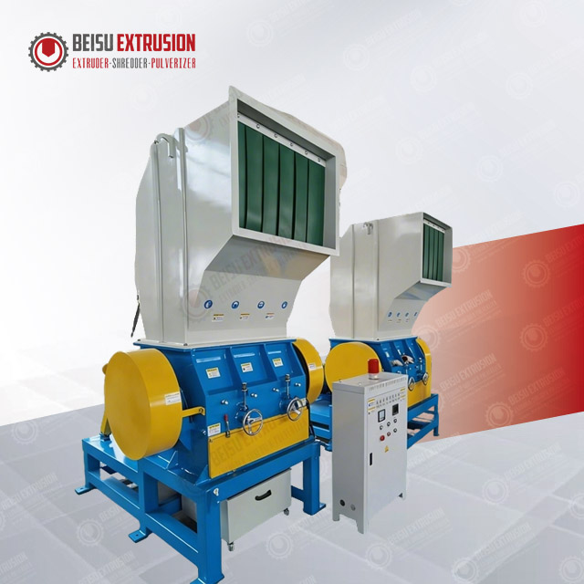 PC-500/600/800 Waste recycle TPE TPR TPU PU EVA rubber grinding crusher machine