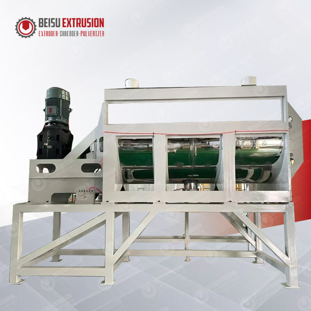 LH-BS-10 Horizontal spiral ribbon lithium battery negative electrode chemical powder mixer