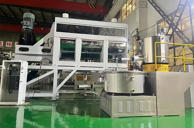 PVC Powder Mixer Successfully Delivered to SIMONA